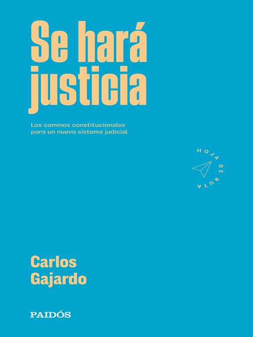 Title details for Se hará justicia by Carlos Gajardo - Available